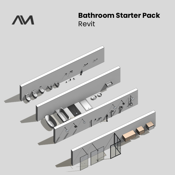 Revit | Bathroom Starter Pack — miniatura original